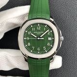 3K厂百达翡丽手雷324SC一体自动机械手表绿盘胶带男士腕表